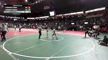 95 lbs Semifinal - Stephen Cheek, BKV1 vs Dominic Pizzuli, ROGA