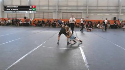 76 lbs Round 1 - James Wirick, Eastwood vs Jack Schifer, Pursuit