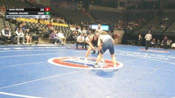 175 Class 4 lbs Cons. Round 2 - Joah Moore, Jackson vs Samuel Golden, Francis Howell Central