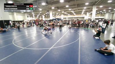 150 lbs Cons. Quarters - Tekoa Stotts, Utah vs Gauge Bateman, Utah