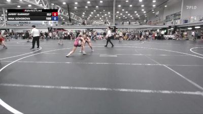 145 lbs Round 2 - Avery Earnest, BC Lady Predators vs Nina Govorova, PA West White