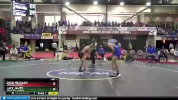 165 lbs Champ. Round 1 - Zack McCourt, Johnson Central vs Jack James, Paducah Tilghman