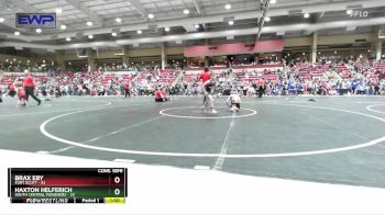 61 lbs Cons. Semi - Haxton Helferich, South Central Punishers vs Brax Eby, Fort Scott