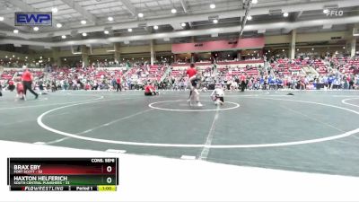 61 lbs Cons. Semi - Haxton Helferich, South Central Punishers vs Brax Eby, Fort Scott