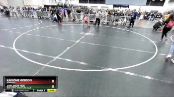 76 lbs Quarterfinal - KaiMonie Gordon, Nebraska vs Jayleigh Rex, Bad Karma Wrestling Club