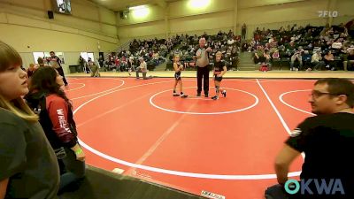 67 lbs Rr Rnd 2 - Reese Ford, Honey Badgers Wrestling Club vs Autumn West, Poteau Youth Wrestling Academy