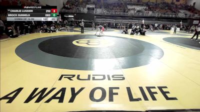 138 lbs Consi Of 16 #2 - Charlie Lussier, St. Paul's School (NH) vs Brock Gunnels, The King's Academy