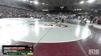 3A 113 lbs Cons. Round 4 - Abraham Lopez-Lagunas, Kennewick vs Preston Myren, Kelso