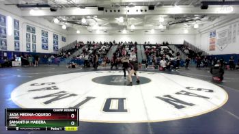 100 lbs Cons. Round 4 - Jada Medina-Oquedo, Downey vs Samantha Madera, Chino