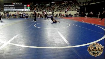 58 lbs Round Of 32 - Jaxxe Madrid, Chickasha Youth Wrestling vs Joshua Roche, Newcastle Youth Wrestling