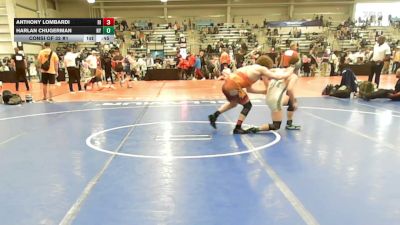 152 lbs Consi Of 32 #1 - Anthony Lombardi, RI vs Harlan Chugerman, NY