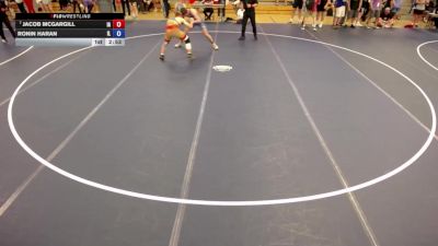 165 lbs Cons. Round 4 - Jacob McGargill, IA vs Ronin Haran, IL