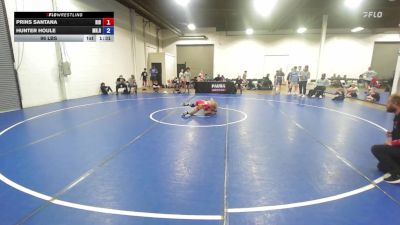 96 lbs Prins Santana, Rhode Island Blue vs Hunter Houle, Minnesota Red