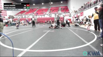 83 lbs Rr Rnd 5 - Nikolai Swatek, Yukon Wrestling Academy vs Ryker Williams, Harrah Little League Wrestling