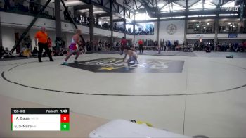 155-169 lbs Champ. Round 1 - Anthony Bauer, Alber Athletics vs Gabe Ortiz-Mora, MR