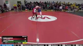 160 lbs Round 1 - Jonah Howard, Huntsville vs Chris Goering, East Limestone