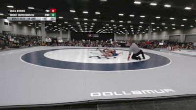 98 lbs 1st Place Match - Jace Evers, Pinnacle Wrestling Club vs Bode Hutchinson, Scoring Edge Wrestling Center