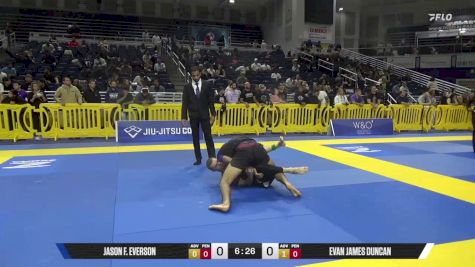 Evan James Duncan vs Jason F. Everson 2025 Pan IBJJF Jiu-Jitsu No-Gi Championship