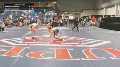 126 lbs Round Of 256 - Ryker Schingeck, WI vs Bentley Weaver, NC
