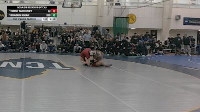 157 lbs 1st Place Match - Trent Mahoney, Albright College vs Braden Kmak, Ursinus