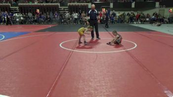 46 lbs Quarterfinal - Grace Dauenhauer, Miles City Wrestling Club vs Reilly Smith, Stillwater Gladiators