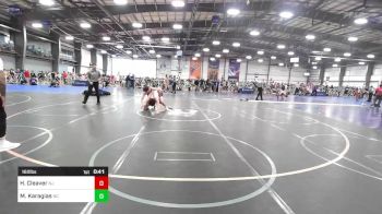 160 lbs Consi Of 32 #1 - Hunter Cleaver, NJ vs Matthew Karagias, NC