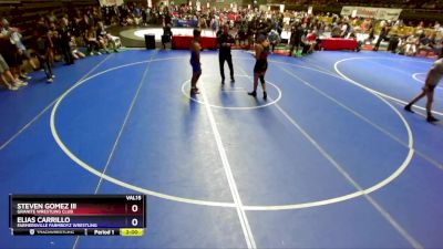 187 lbs Round 3 - Steven Gomez Iii, Granite Wrestling Club vs Elias Carrillo, Farmersville Farmboyz Wrestling