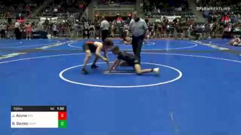 108 lbs Prelims - Jairo Acuna, Region Wrestling Academy vs Benjamin Davino, Pound Town