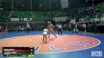 152 lbs Cons. Semi - Gabriel Emery, Grissom Hs vs Noah Gross, Huntsville