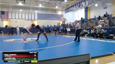285 lbs 1st Place Match - Caeden Hill, Tupelo High School vs Paul Harvey, Lewisburg