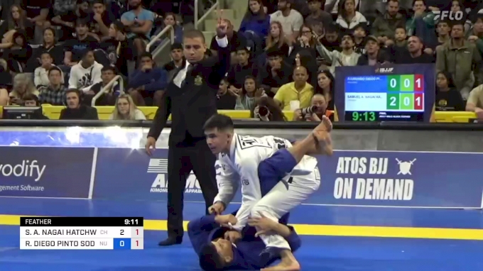 SAMUEL A. NAGAI HATCHWELL vs RAIMUNDO DIEGO PINTO SODRE 2023 World Jiu ...