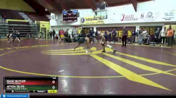 184 lbs Champ. Round 1 - Isaac Butler, Warner Pacific vs Afton Silvis, Menlo College (Calif.)