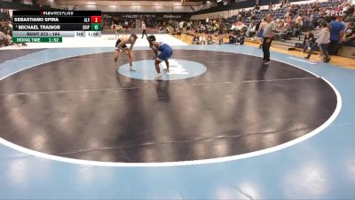 149 lbs Cons. Semi - Dalton Monger, Messiah vs Jax Obe, Washington And Lee