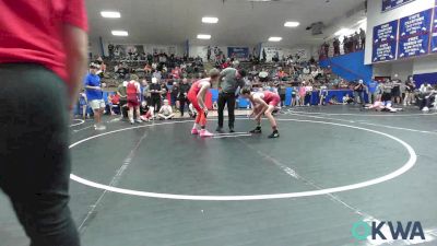 132 lbs Rr Rnd 3 - Caysen Wahl, Bristow Elementary Wrestling Club vs Maverick Montgomery, Skiatook Youth Wrestling