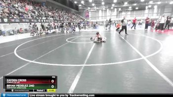 53 lbs Semifinal - Zayden Cross, Jungle Cat WC vs Bryan Medelez 2nd, Hermiston Wrestling