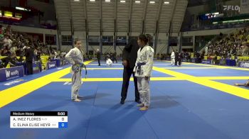 ANA LUIZA FRIAS FERNANDES vs MARIA EDUARDA RODRIGUES DA SILVA 2024 World Jiu-Jitsu IBJJF Championship