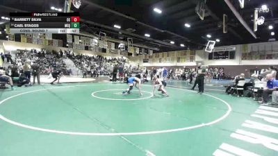 138 lbs Cons. Round 7 - Barrett Silva, Central Catholic vs Cael Staggs, McQueen