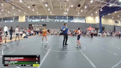 84 lbs Round 1 (4 Team) - Max Linquist, Team Shutt vs Owen Blankenship, Virginia Patriots