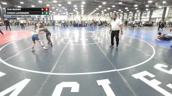 75 lbs Consi Of 32 #2 - Taai Bashir, VA vs Conor Lafreniere, RI
