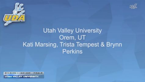 Utah Valley University - Wolverines [2026 Division I - Hip Hop Finals] 2026 UCA & UDA College Cheerleading and Dance Team National Championship