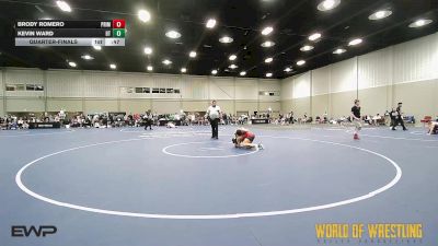 95 lbs Quarterfinal - Brody Romero, Prime 14U vs Kevin Ward, Best Trained 14U