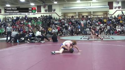 126 lbs Cons. Round 2 - Keaton Henry, Crestwood, Cresco vs Chris Tolle, Perry