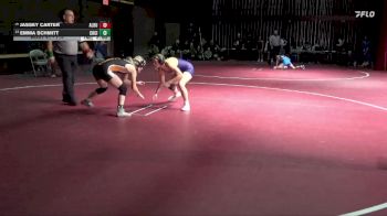 115 lbs Round 1 - Emma Schmitt, Charles City vs Jassey Carter, Alburnett