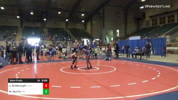 64 lbs Semifinal - Jamison Kimbrough, Rockmart Takedown Club vs Malachi Burris, Fitzgerald Wrestling Club