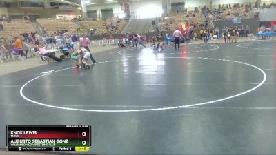 103 lbs Semifinal - Knox Lewis, TNWA vs Augusto Sebastian Gonzalez, Williamson Co Wrestling Club