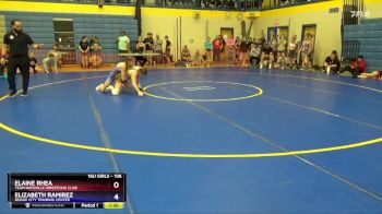 112 lbs Quarterfinal - Harper Holmes, Frontenac Youth Wrestling Club vs Kaylee Pankey, Kansas