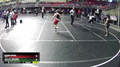 112 lbs Cons. Round 5 - Kaine Engel, CWO vs McCoy Graser, Trojan Wrestling Club