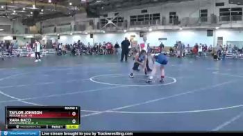 138 lbs Round 2 (4 Team) - Taylor Johnson, Missouri Blue vs Xara Bacci, Black Mambas Blue