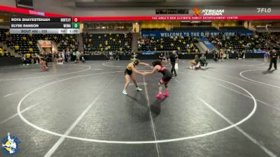 155 lbs Cons. Round 1 - Elyse Ranson, West Marshall vs Roya Shayestehjah, Huntley