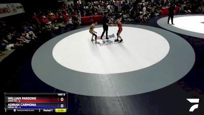 102 lbs Placement - William Parsons, SAWA-FR vs Adrian Carmona, MDWA-FR